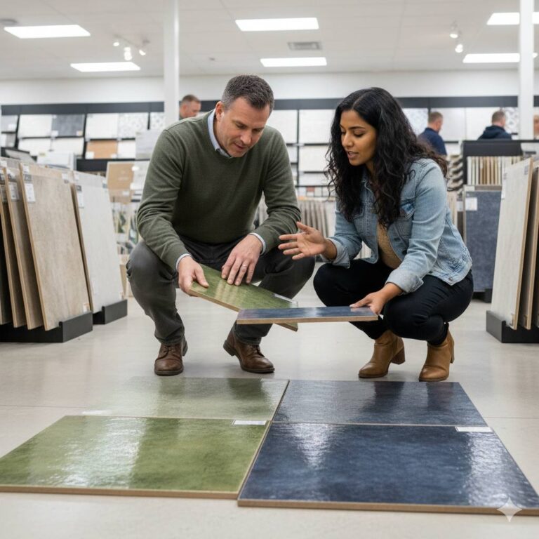 Materialen voor tegelvloeren